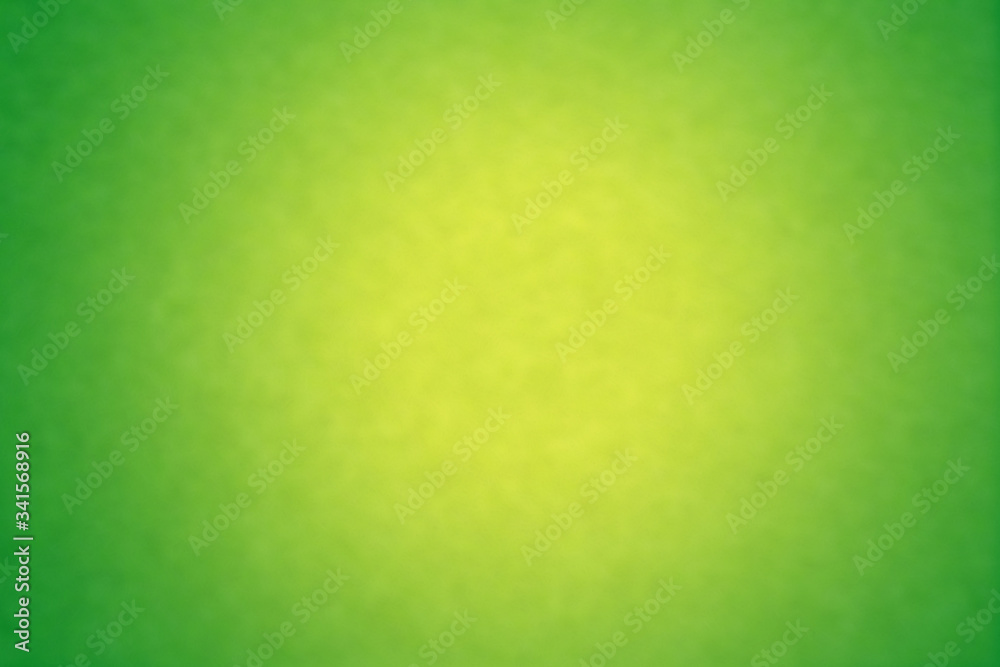 Obraz premium Green background with a circular gradient, Blur abstract green background with vignette, Blurry Green color abstract wallpaper background for Christmas.