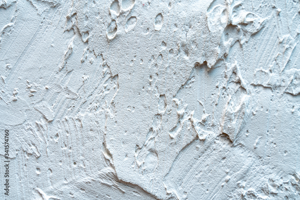 
Wall texture with very rough and dirty white paint