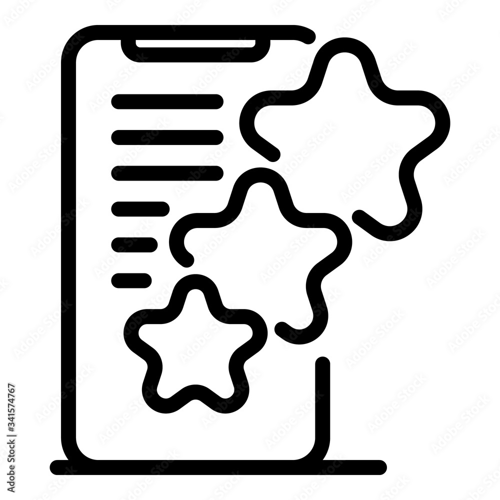 Smartphone headhunter icon. Outline smartphone headhunter vector icon for web design isolated on white background Smartphone headhunter icon. Outline smartphone headhunter vector icon for web design isolated on white background