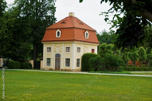 The Kavaliershaus in the gardens of Moritzburg Castle, Saxony