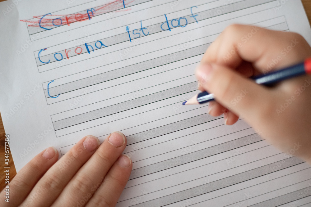 Homeschooling-Corona ist doof Homeschooling-Corona ist doof