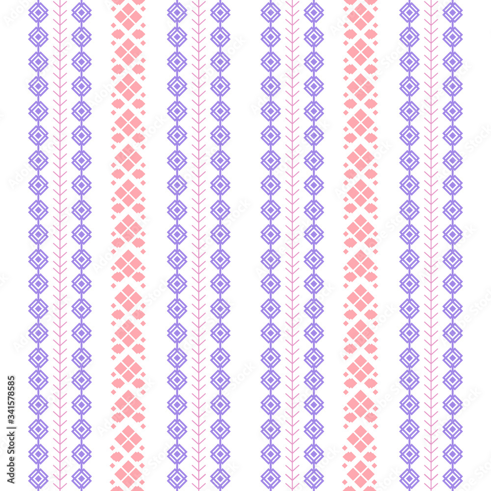 Modern stitches embroidery pattern with simple style for T-Shirt design. Modern stitches embroidery pattern with simple style for T-Shirt design.