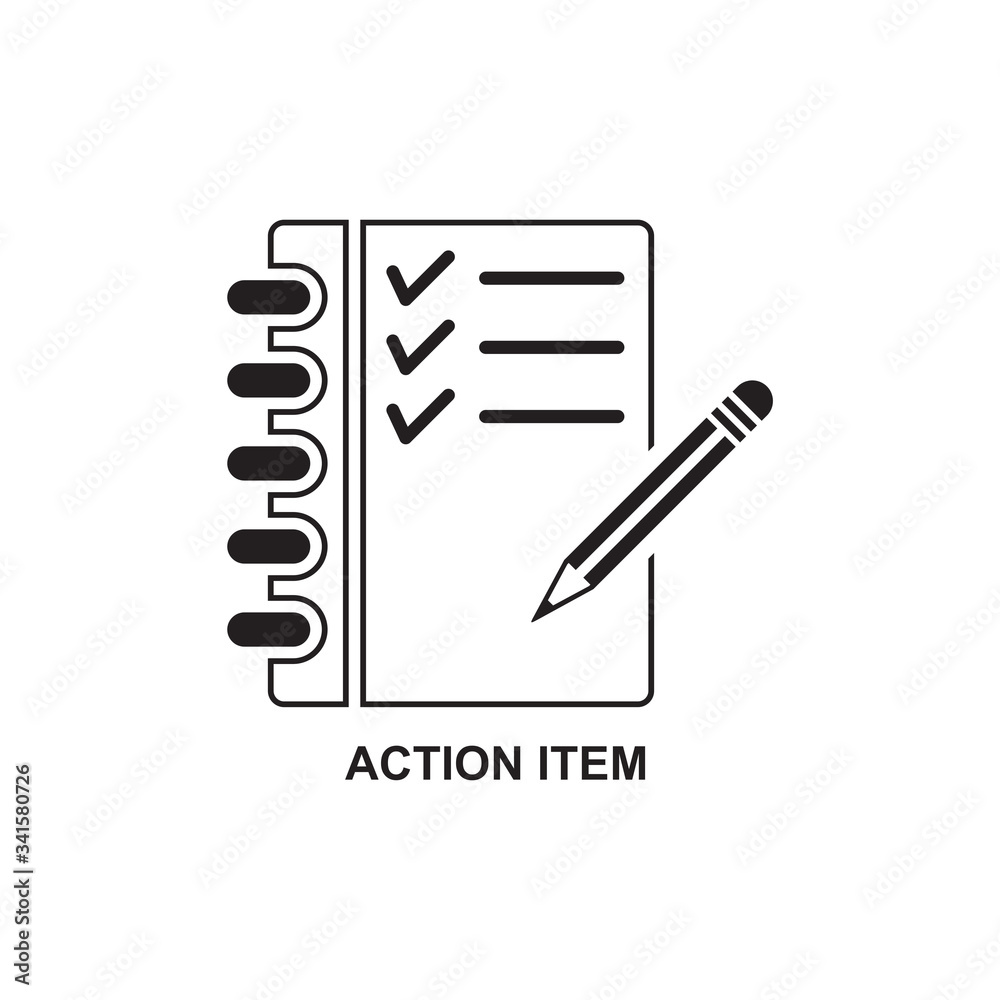 ACTION ITEM ICON PICTOGRAM ICON Stock Vector Adobe Stock ACTION ITEM ICON PICTOGRAM ICON Stock Vector Adobe Stock