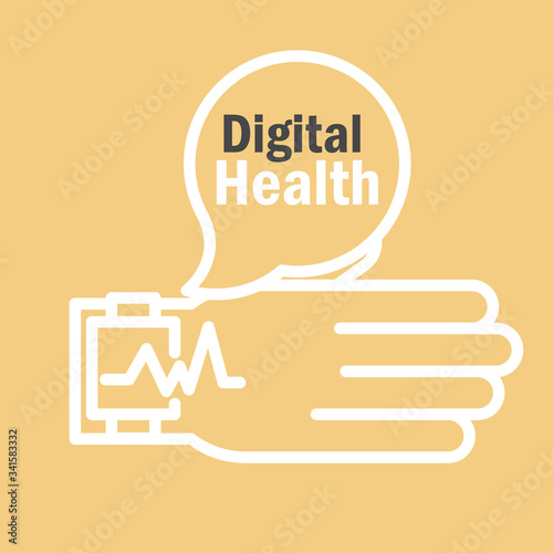 smart watch digital health, covid 19, pandemic coronavirus, outbreak