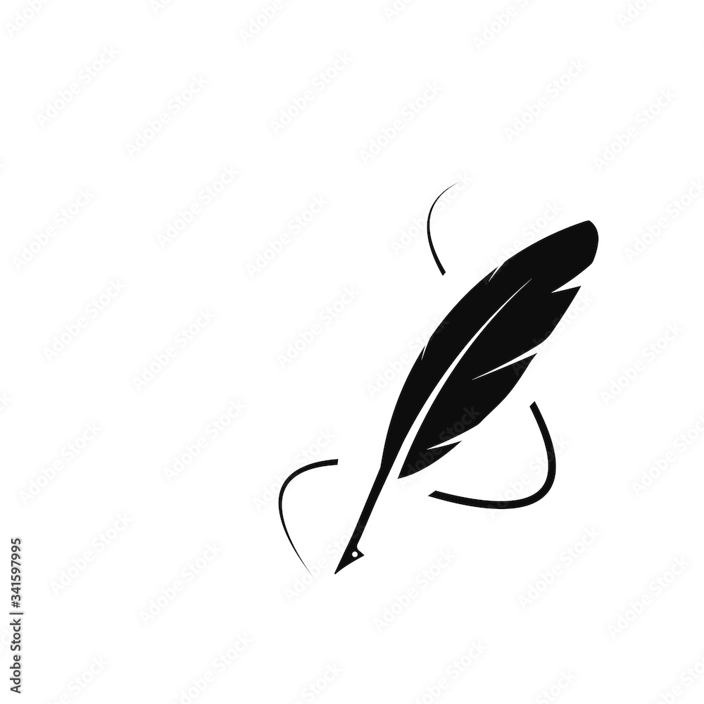 quill pen logo quill pen logo