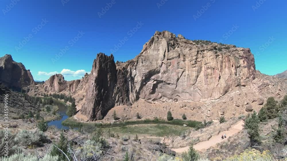 Time lapse of Smith Rock State Park in Eastern Oregon Time lapse of Smith Rock State Park in Eastern Oregon