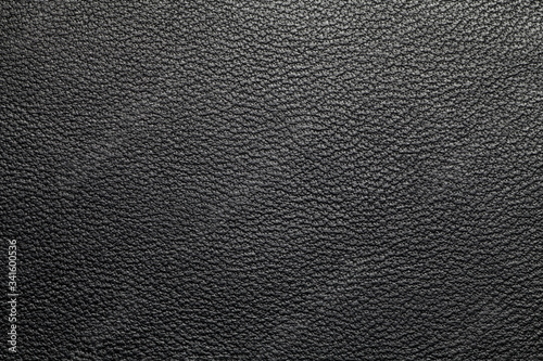 Background of black leather texture