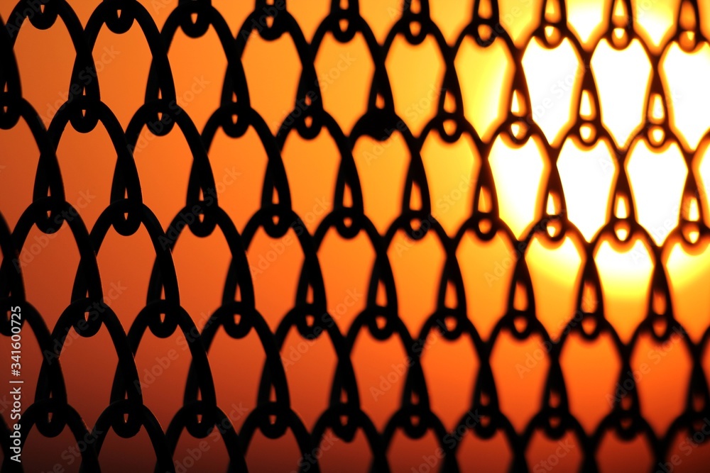 Naklejka premium seamless pattern with abstract shapes