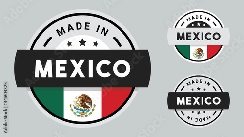 Made in Mexico collection with Mexico flag symbol.