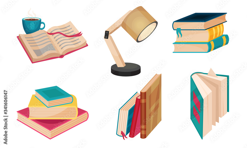 Heaps of Different Closed and Open Books and Lamp for Studying Vector Set Heaps of Different Closed and Open Books and Lamp for Studying Vector Set