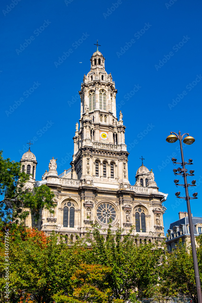 Eglise de la Sainte Trinite in Paris, France