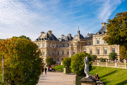 Le Jardin du Luxembourg in Paris, France photo