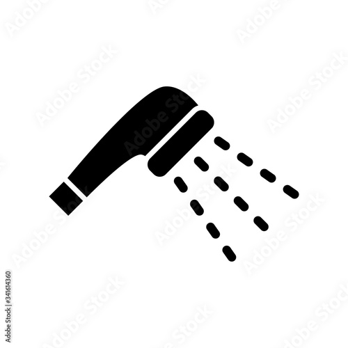 shower icon vector symbol template design trendy