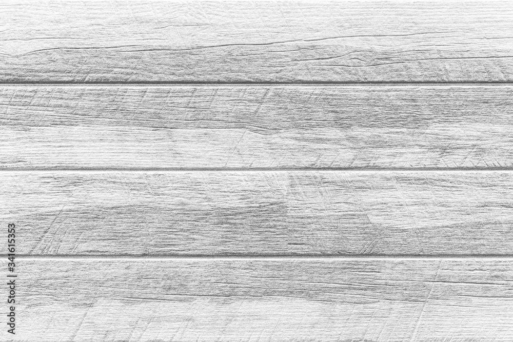 Naklejka premium White natural wood texture and seamless background.