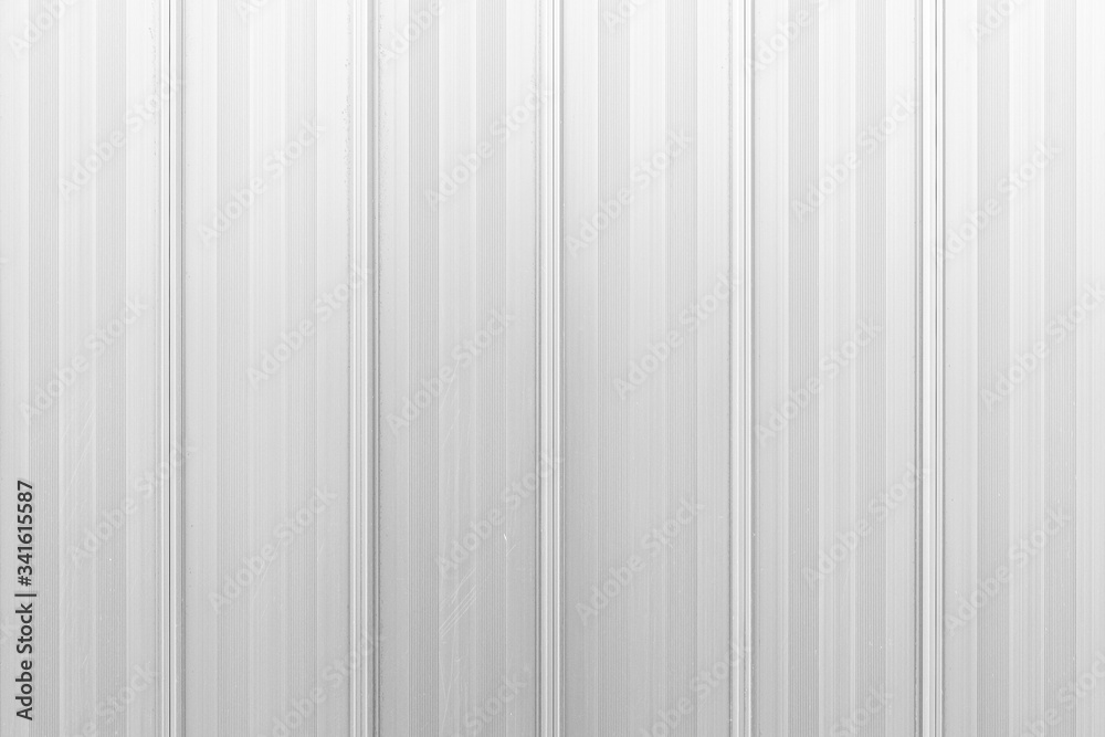 white Corrugated metal texture surface or galvanize steel.