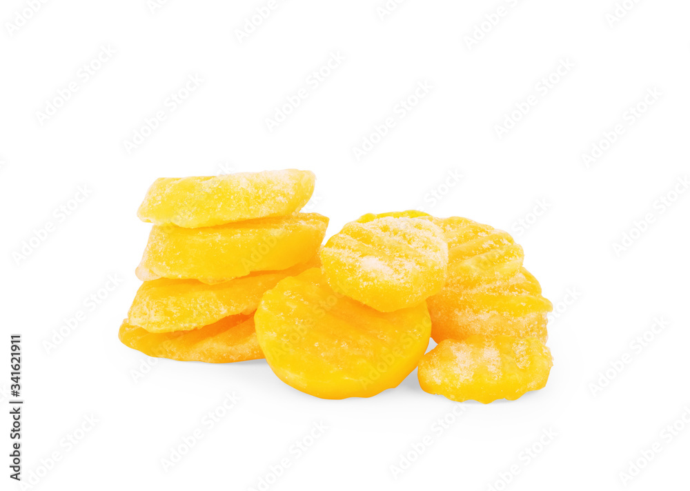 frozen carrot isolated on white background frozen carrot isolated on white background