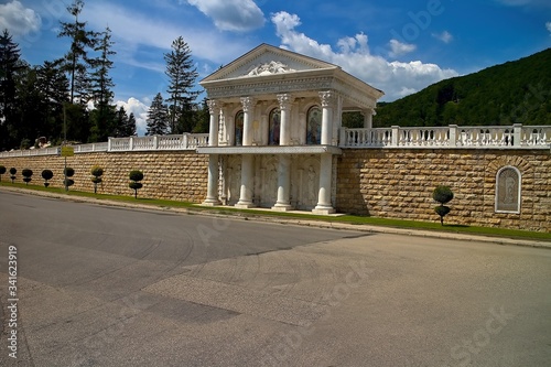 SPA Aphrodite - Rajecke Teplice, one of the buildings for spa treatment.