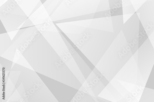 Abstract white and grey on light silver background modern design. Vector illustration EPS 10.