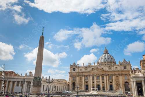 Rome / Italy 10.02.2015.The papal basilica of Saint Peter in the Vatican © goyoconde