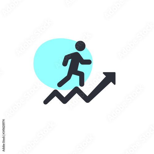 Financial Growth -  Modern App Button