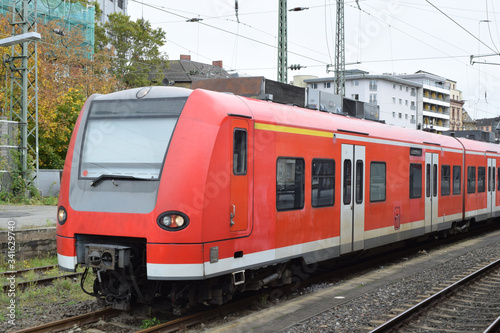 Suburban train of Rhine-Main Metropolitan Region, Germany