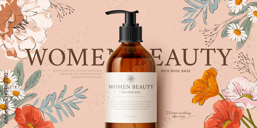 Banner ad for cleansing product