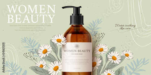 Banner ad for cleansing product