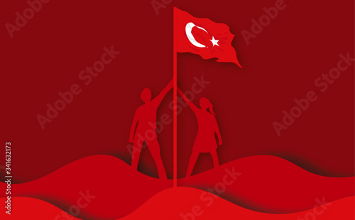 May 19th, Turkish Commemoration of Ataturk, Youth and Sports Day, 19 Mayis