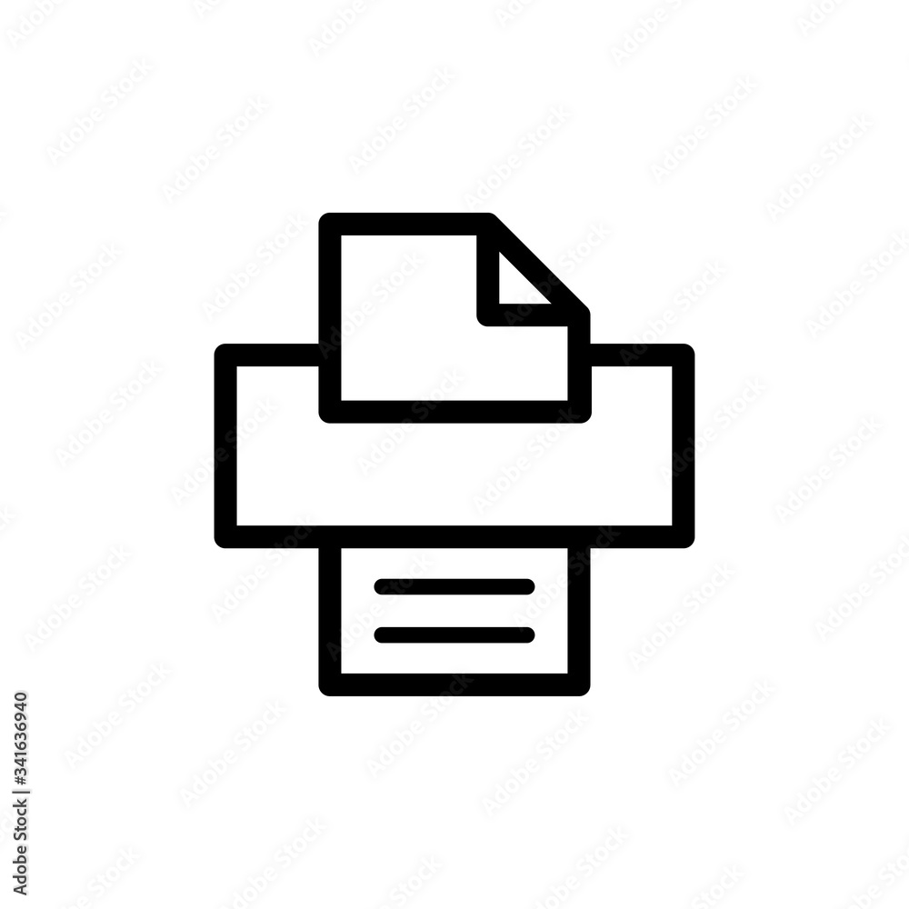 printer icon vector symbol template design trendy printer icon vector symbol template design trendy