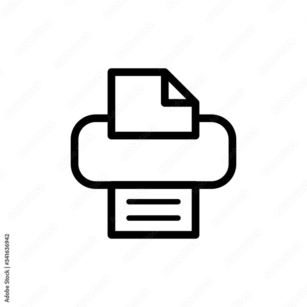 printer icon vector symbol template design trendy printer icon vector symbol template design trendy