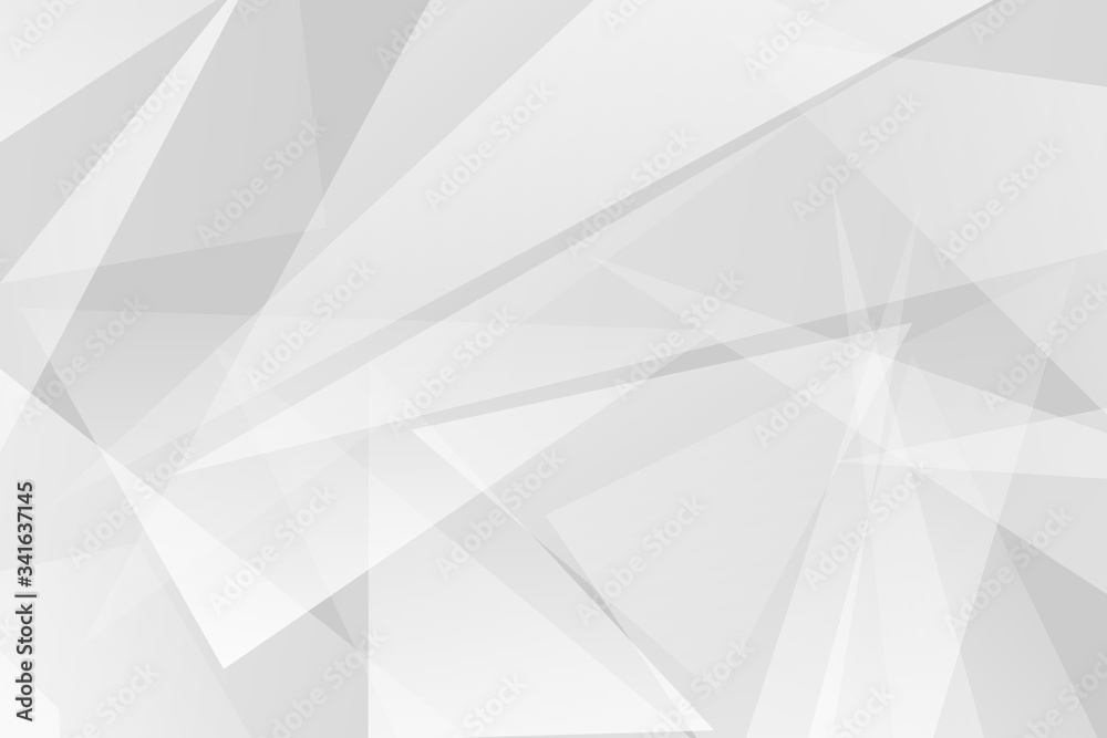 Obraz premium Abstract white and grey on light silver background modern design. Vector illustration EPS 10.