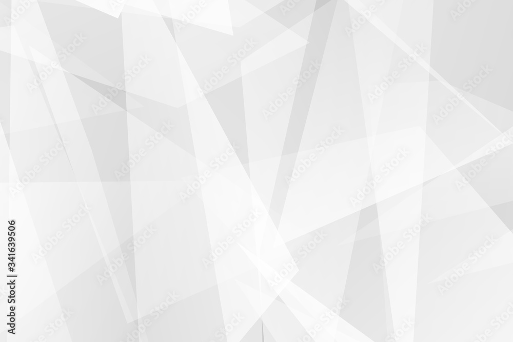 Fototapeta premium Abstract white and grey on light silver background modern design. Vector illustration EPS 10.