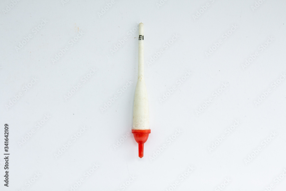 fishing float on a white background