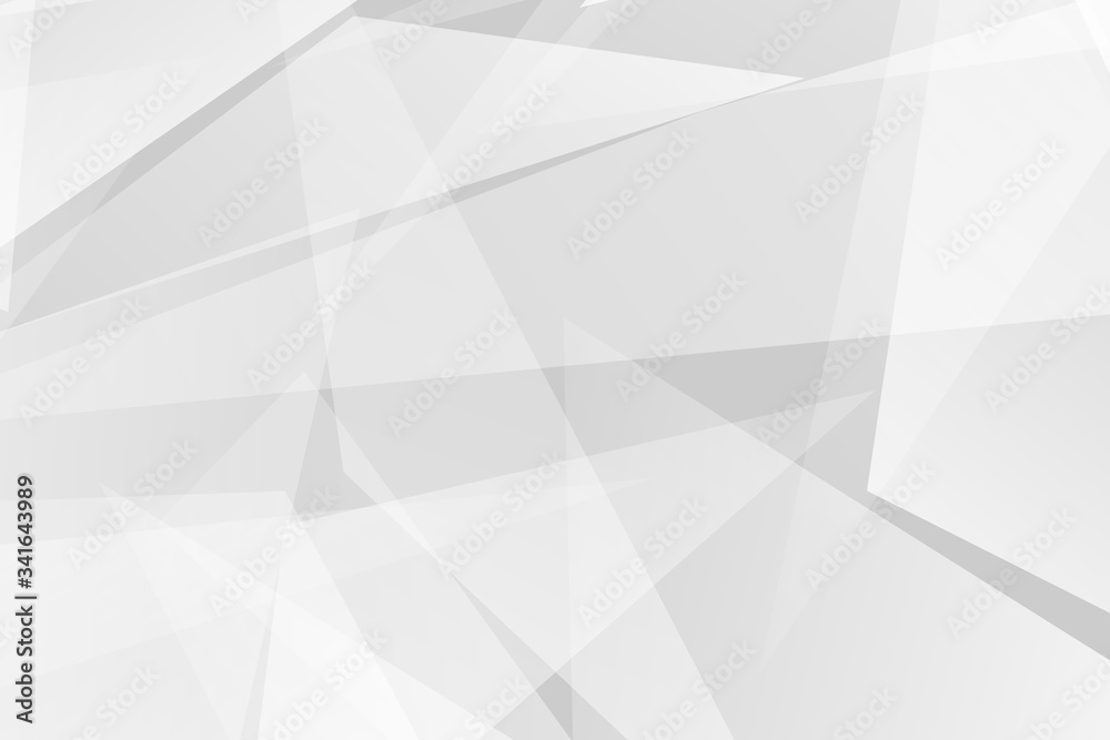 Obraz premium Abstract white and grey on light silver background modern design. Vector illustration EPS 10.