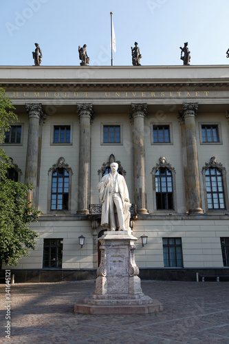 Humboldt University in Unter Den Linden 