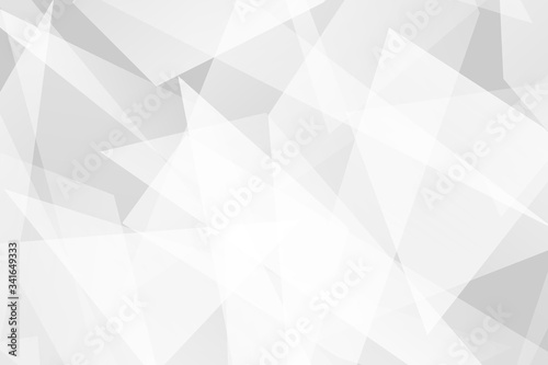 Abstract white and grey on light silver background modern design. Vector illustration EPS 10.