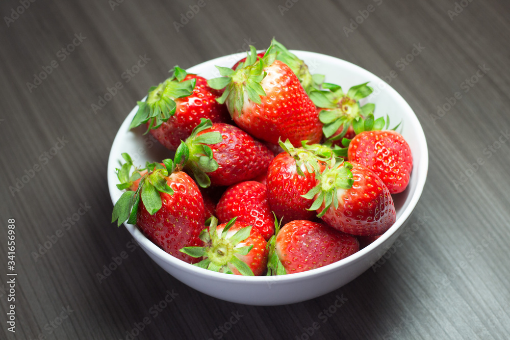 Photo session of fresh organic strawberries. Photo session of fresh organic strawberries.