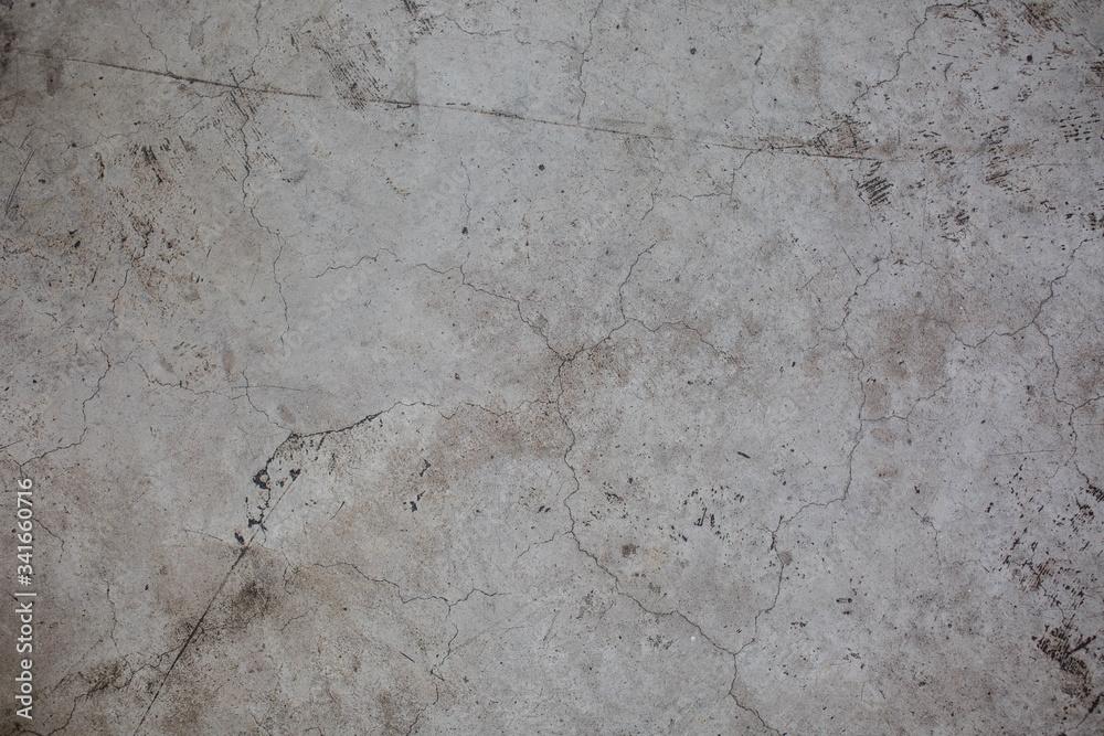 Naklejka premium DARK GRUNGY TEXTURE Grey grunge textured wall. Copy space.