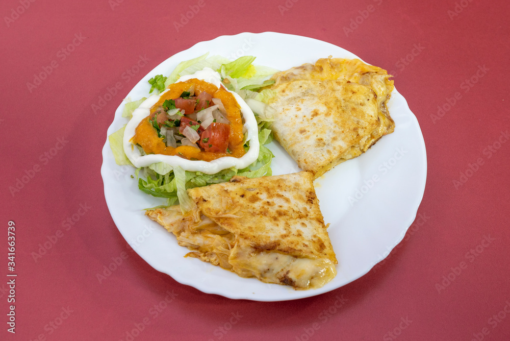 Stuffed quesadillas