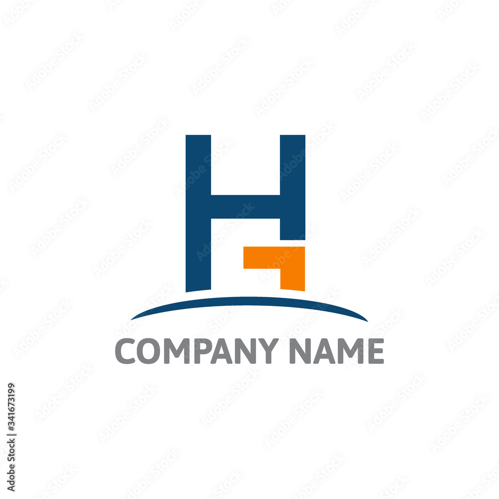 Initial H Letter Logo Design Vector Template. Monogram and Creative Alphabet Letters icon Illustration. Initial H Letter Logo Design Vector Template. Monogram and Creative Alphabet Letters icon Illustration.