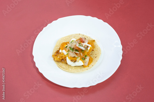 Traditional Mexican tacos