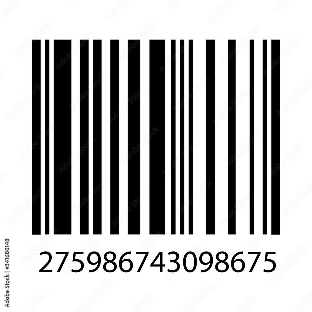 Barcode Vector icon . Lorem Ipsum Illustration design Barcode Vector icon . Lorem Ipsum Illustration design