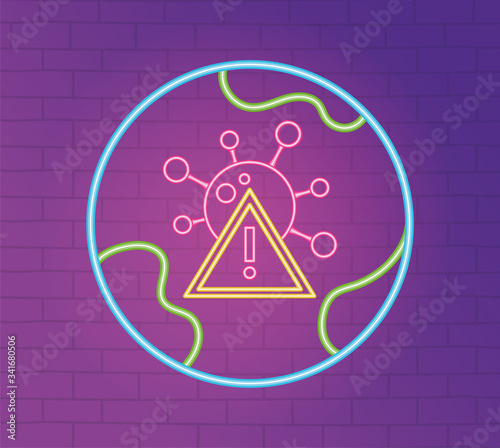 neon 2019 ncov outbreak pandemic, warning world coronavirus