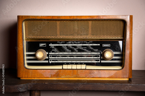 radio antica stile vintage