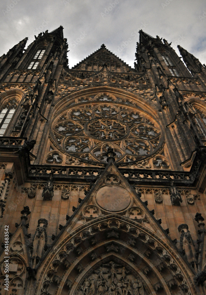 The mesmerizing architecture of St. Vitus Cathedral in Prague