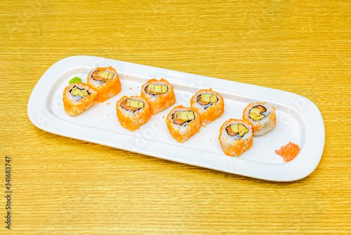 Japanese roll plate