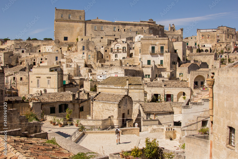 Old town The Sassi di Matera are two districts of the Italian city of Matera, Basilicata