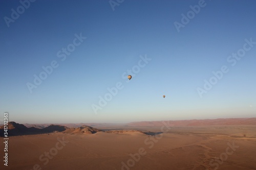 Vol en Montgolfière Désert du Namib Sossusvlei Namibie