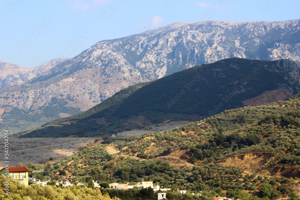 Landschaft, Gebirge, Berge, Kreta