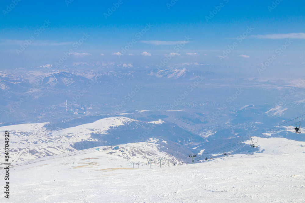 Ski resort Tsakhkadzor (Tsaghkadzor), Kotayk Province, Armenia
